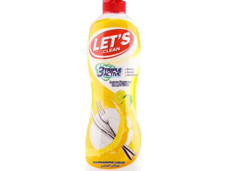 Let s Clean Dishwashing Liquid Lemon 500ml For Discount