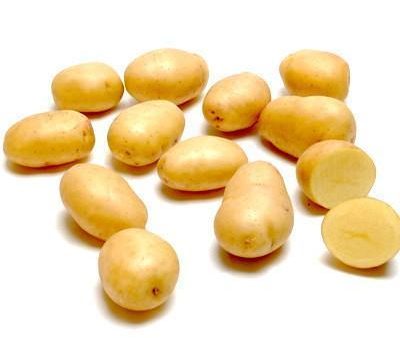 White Baby  Chat  Potato  Ideal for baking  1Kg (approx.) Online Hot Sale