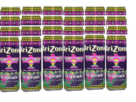 Arizona Grapeade Fruit Juice Cocktail 680 ml x 24Pcs Supply