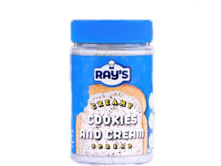 Ray s Crunchy Cookies and Cream Spread 400g Online Hot Sale