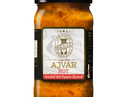 Heraclea Ajvar Hot - Roasted Red Pepper Spread 500g Fashion