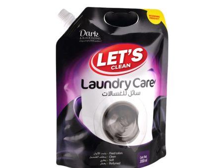 Let s Clean Liquid Detergent For Dark Black Clothes 2Ltr Online