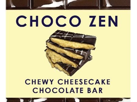 Choco Zen Chewy Cheesecake Chocolate Bar 130g Hot on Sale