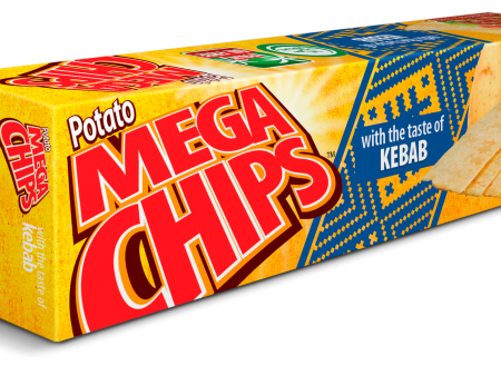 Mega Potato Chips with the Taste of Kebab 50g on Sale