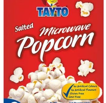 Tayto Salted Microwave Popcorn (3 Pack) 240g Online