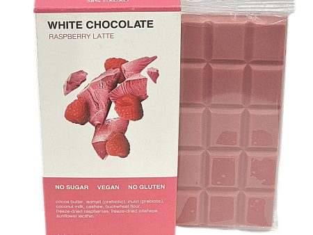 Biomeal white chocolate with rasberry latte 50g Discount