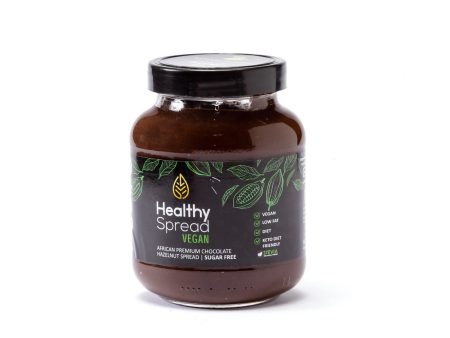 Healthy Spread Vegan, Hazelnut Sugar free Chocolate Spread 375g Sale