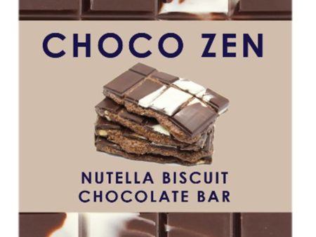 Choco Zen Nutella Biscuit Chocolate Bar 120g Discount