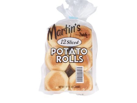 Martin s Frozen 12 Sliced Burger Potato Rolls -  (12pcs) 425g Cheap