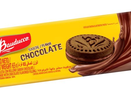 Bauducco Sandwich Biscuits Double Chocolate 65g Hot on Sale