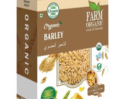 Farm Organic Gluten Free Barley Whole 500g Online Sale