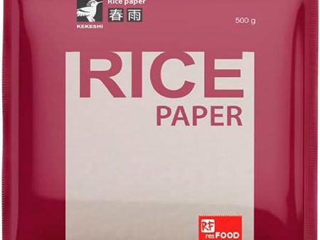 Kekeshi Rice Paper - Square 50-53 Sheets, 500g ( Pack of 3) Fashion