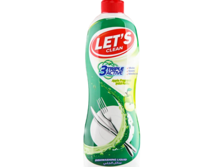 Let s Clean Diswashing Liquid Apple 500ml Discount