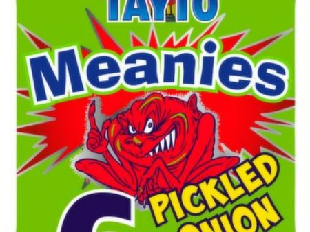 Tayto Meanies Pickled Onion Chips (6 Pack) 102g Discount