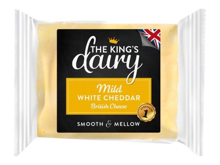 The King s Dairy Mild White Cheddar Cheese 200g Supply