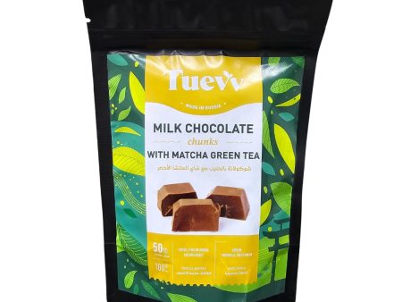 Tuevv Milk Chocolate with Matcha Green Tea 100g Hot on Sale