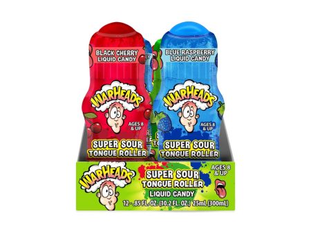 Warheads Super Sour Tongue Roller Liquid Candy 25 ml Online now