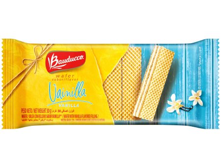 Bauducco Mini Wafer Cookies, Vanilla Wafers 30g Sale