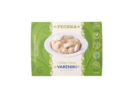 Pechka Frozen Cottage Cheese Vareniki 400g Fashion