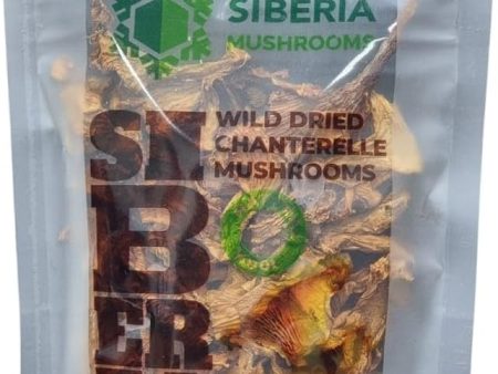 Siberia Sweets Wild Dried Chanterelle Mushrooms 50g Online