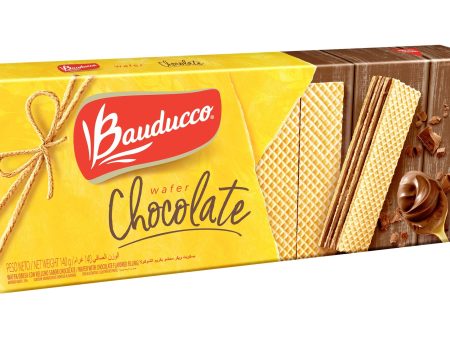 Bauducco Chocolate Wafers Crispy Wafer Cookies 140g Fashion