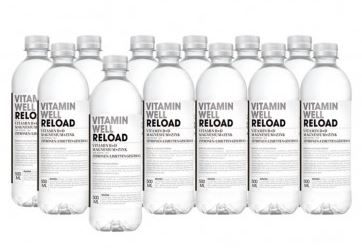 Vitamin Well Drink Reload Lemon and Lime 500ml, Case of 12 For Cheap