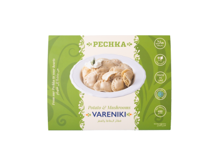 Pechka Frozen Potato & Mushroom Vareniki 400g Discount