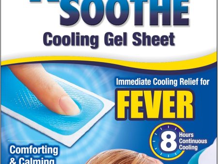 Kool N Soothe Cooling Gel Sheet For (Child) 4 Sheets Cheap