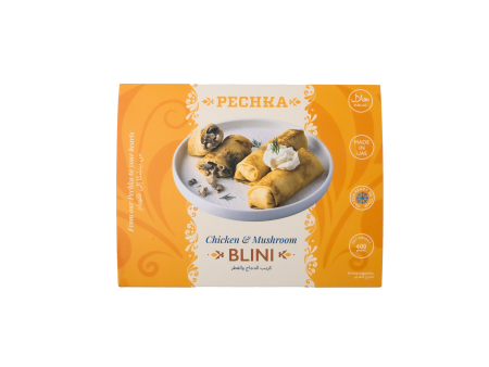 Pechka Frozen Blini Chicken & Mushroom 400g Online