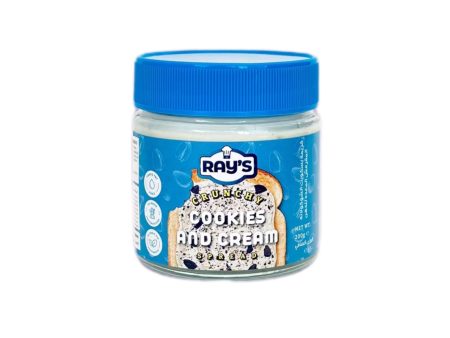 Ray s Crunchy Cookies and Cream Spread 200g For Sale