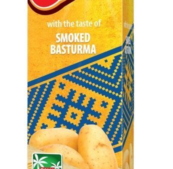 Mega Potao Chips with the Taste of Smoked Basturma 100g on Sale