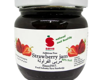 Sava Strawberry Jam 210 ml Discount