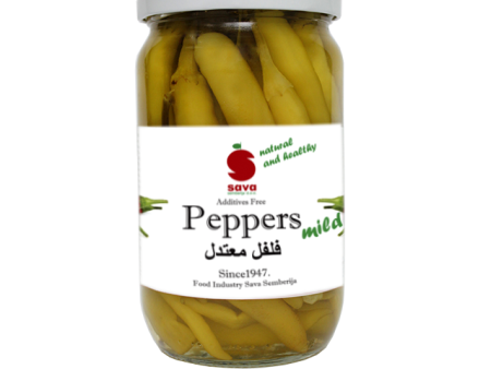 Sava Pickled Peppers Mild 370 ml on Sale