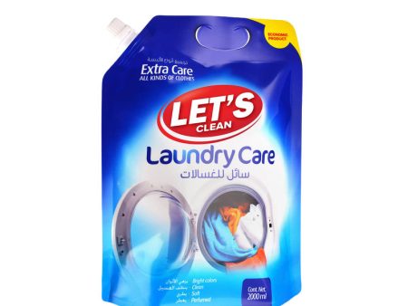 Let s Clean Liquid Detergent For Dark Blue Clothes 2Ltr Supply