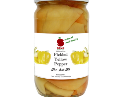 Sava Pickled Yellow Peppers 720 ml Discount