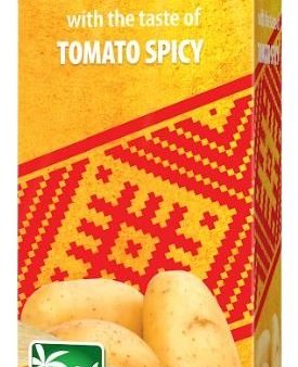 Mega Potao Chips with the Taste of Tomato Spicy 100g Hot on Sale