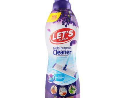 Let s Clean Multi-Purpose Cleaner Lavender 800ml Fashion