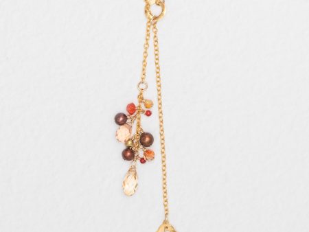 Calla Lariat Necklace For Sale