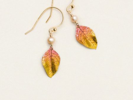 Healing Leaf Earrings Online Hot Sale