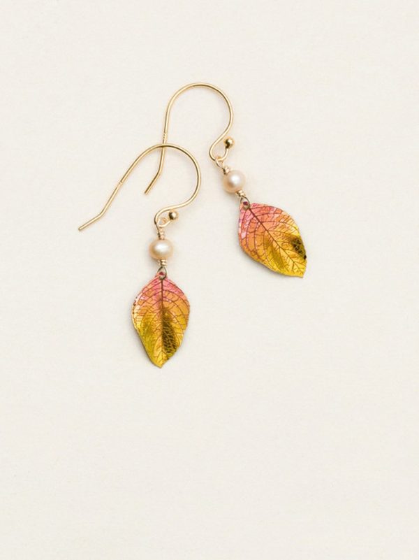 Healing Leaf Earrings Online Hot Sale