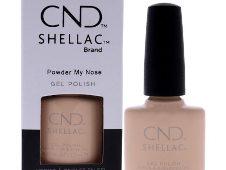 CND Shellac Nail Color - Powder My Nose by CND for Women - 0.25 oz Nail Polish Sale