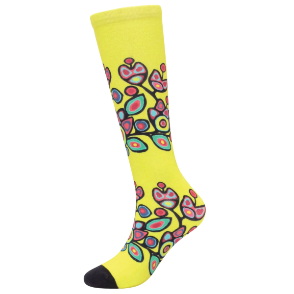 Floral on Yellow by Norval Morrisseau Fashion