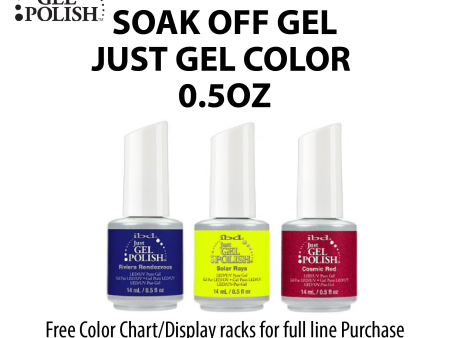 IBD Soak Off Gel - Just Gel Color 0.5oz Cheap