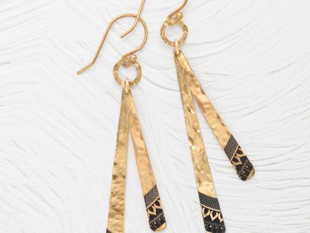 Willow Weave Stick Earrings on Sale