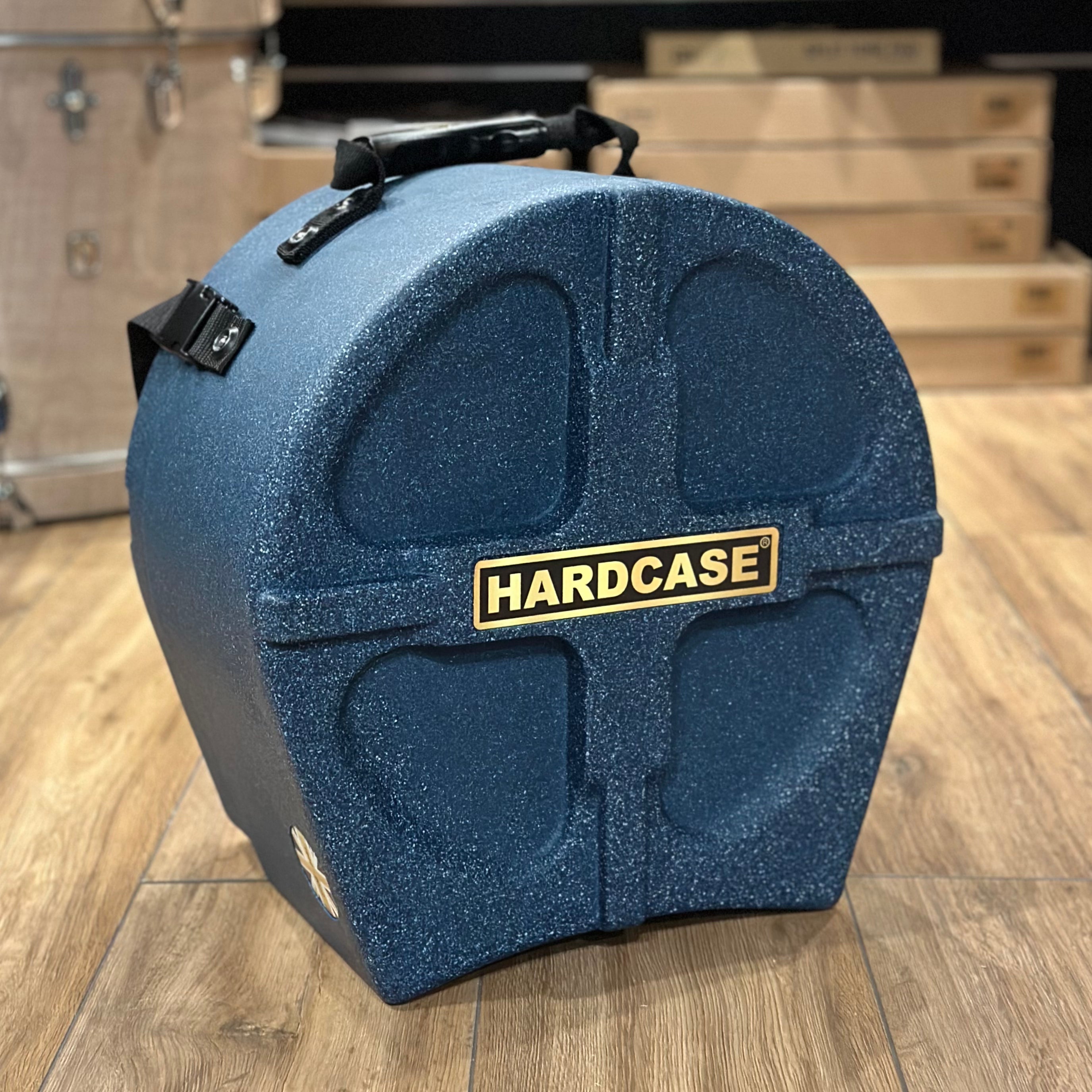 Hardcase Fully Lined Blue Granite 12  Drum Case Fashion