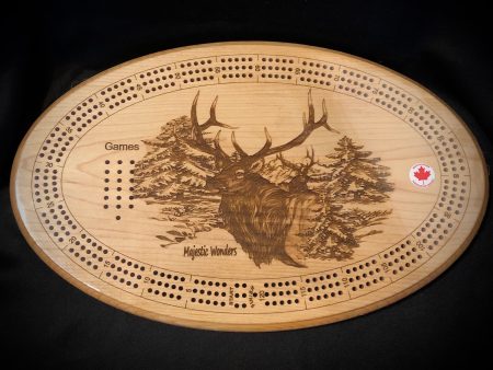 Crib Board - Majestic Elk Online now