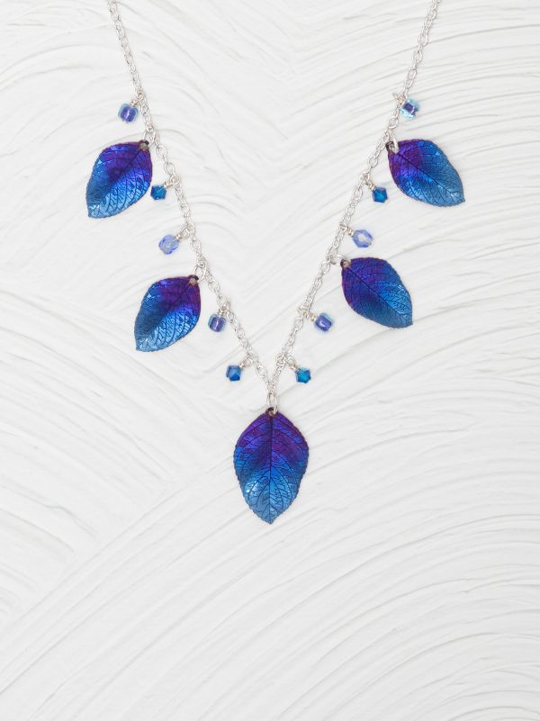 Healing Elm Leaf Necklace For Cheap