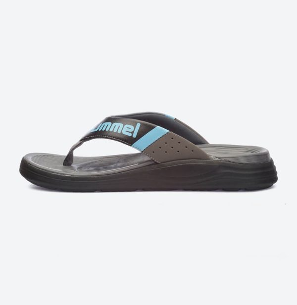 Turq Comfort Men Light Grey Blue Flip-Flops on Sale