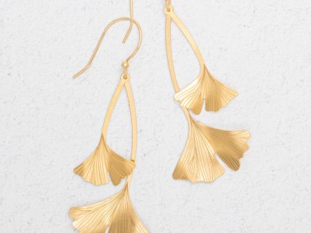 Ginkgo Drop Earrings Online