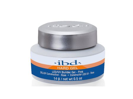 IBD New LED UV Gel - Pink Builder 0.5oz Hot on Sale